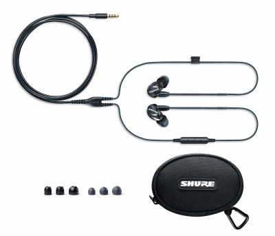 SHURE SE215-K Uni-EFS Kulakiçi Kulaklık - 1