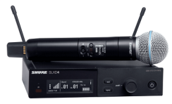 Shure SLXD24E/B58 El Tipi Kablosuz Mikrofon - 1