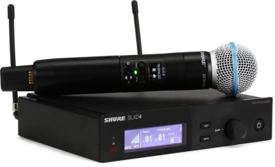 Shure SLXD24E/B58 El Tipi Kablosuz Mikrofon - 2
