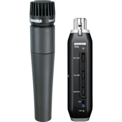 Shure SM57-X2U Adaptörlü Enstrüman Mikrofonu - 1