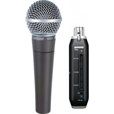 Shure SM58-X2U Adaptörlü Mikrofon - 3