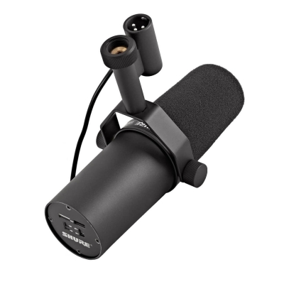 Shure SM7B Dinamik Vokal - Yayın Mikrofonu - 3