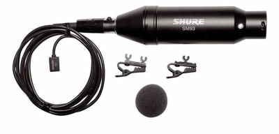 Shure SM93 Minyatür Yaka Mikrofonu - 4