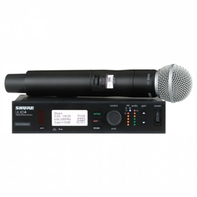 SHURE ULXD24E/SM58 Kablosuz El Mikrofonu Seti - 1