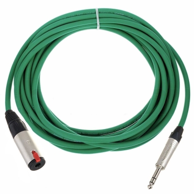 Sommer Neutrik 6.35mm Dişi Jack - 6.35mm Erkek Jak Kulaklık Uzatma Kablosu - 1