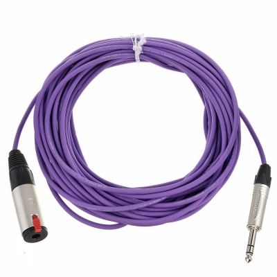 Sommer Neutrik 6.35mm Dişi Jack - 6.35mm Erkek Jak Kulaklık Uzatma Kablosu - 2