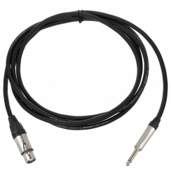 Sommer Neutrik Mikrofon - Hoparlör Kablosu Mono Jak - Dişi Xlr - 3