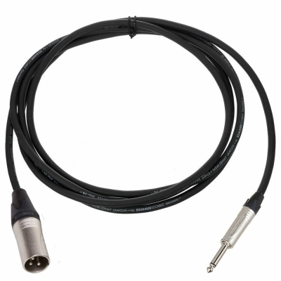 Sommer Neutrik Mikrofon - Hoparlör Kablosu Mono Jak - Erkek Xlr - 1