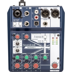 Soundcraft Notepad 5 5 Kanal USB Analog Mikser - 2