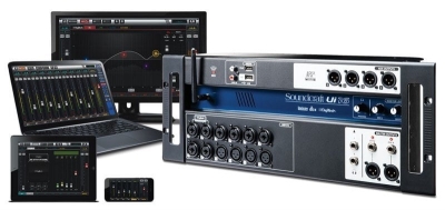 Soundcraft Ui16 16 Kanal Tablet/Pc/Smartphone Kontrollu Dijital Mikser - 1