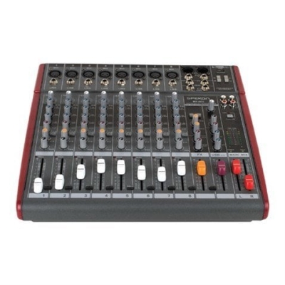Spekon MX-8EC USB 8 Kanal Deck Mikser - 1