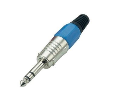 Tenon 6.3MM Silver Stereo Gitar Jack - 1