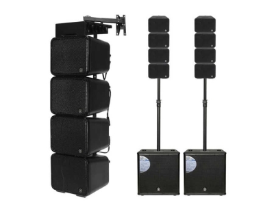 Topp Pro 2 x 3'' 2 Yollu Pasif Line Array Hoparlör - 1