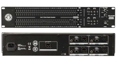 Topp Pro TEQ-231SW 2 x 31 Band Grafik Ekolayzer - 1