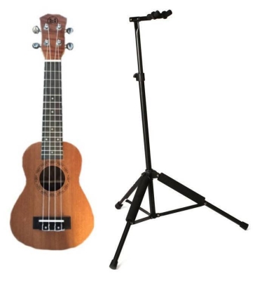 Violet NK-21 Concert Ukulele + Stand - 1