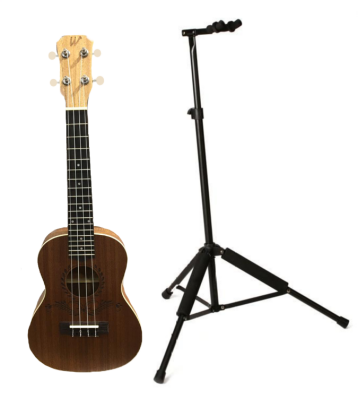 Violet NK-21 Concert Ukulele + Stand - 2