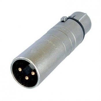 Violet XLR erkekten XLR dişiye çevirici - 1