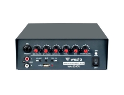 Westa WA-2200U 200W Araç Tipi Mikser Amfi - Westa