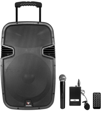 Westa Wap-12502ET Seyyar Portatif Ses Sistemi - 1