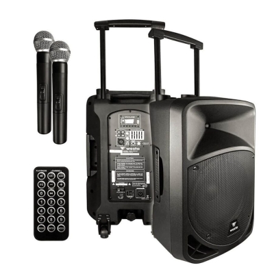 Westa WAP-12502T 12 '' 2 Yollu Şarjlı Aktif Kabin Hoparlör - 1