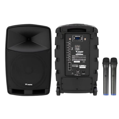 Westa WAP-12505 12 '' 2 Yollu Şarjlı Aktif Kabin Hoparlör - 1