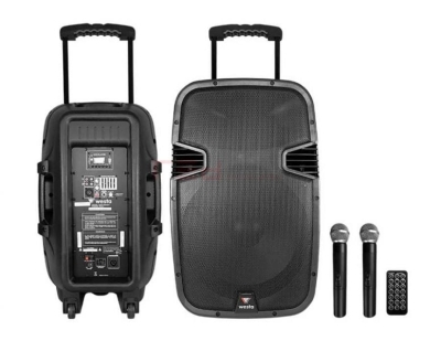Westa WAP-15502T 15 '' 2 Yollu Şarjlı Aktif Kabin Hoparlör - 1