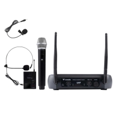 Westa WM-102HT Telsiz Kablosuz Yaka - Kafa Headset - EL Mikrofon Seti - Westa