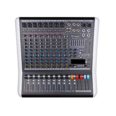 Westa WM-10PMX 2x500W 10 Kanal Power Mikser (Bluetooth & 32DSP Efektli) - 4
