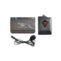 Westa WM-110T UHF Kablosuz Yaka Mikrofonu ve Alıcı Seti - Westa