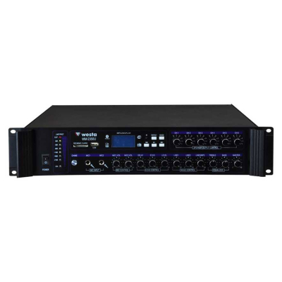Westa WM-2350U - 6 Bölgeli 350W 100V Mixer Amfi - 1