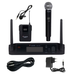 Westa WM-420EY Dijital UHF EL YAKA Kablosuz Mikrofon - Westa