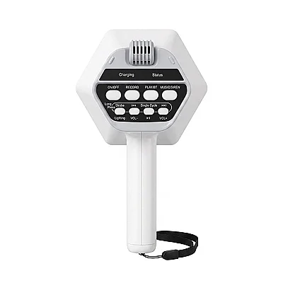 Westa WM-69UL Işıklı Şarjlı Bluetooth Megafon (Kayıt ve Siren Özellikli) - 2