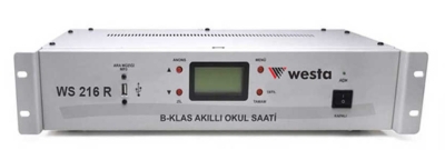 Westa WS-216 R Akıllı İstiklal Marşı Kumandalı Zil Saati - 1