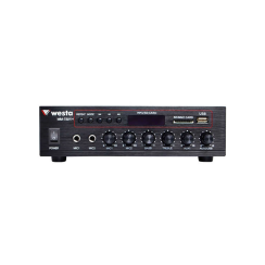 Westa WM-750FM - 80 Watt FM Radyolu Mixer Amfi - Westa