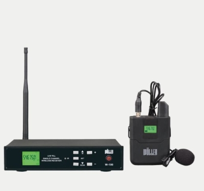 Wöller W-199Y Kablosuz Yaka Mikrofonu - 1
