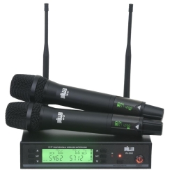 Wöller W-302EE Çift El Kablosuz Vokal Mikrofon Seti - Wöller