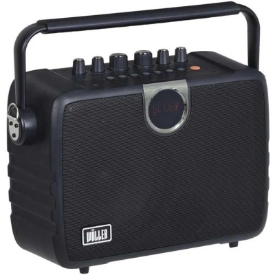 Wöller W-610E Taşınabilir Şarjlı Bluetooth Hoparlör (El Mikrofonlu) - 4