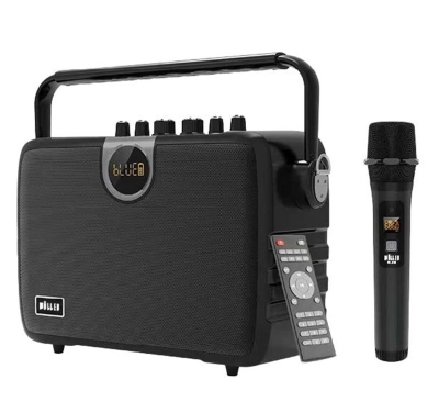 Wöller W-610E Taşınabilir Şarjlı Bluetooth Hoparlör (El Mikrofonlu) - 1