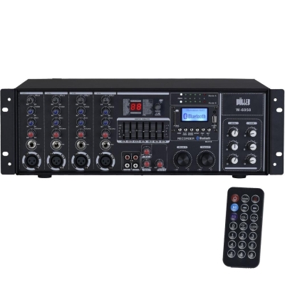 Wöller W-6950 4 Kanal Rack-Mount Power Mikser - 1