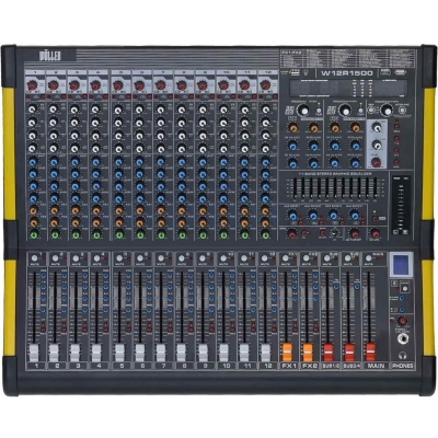 Wöller W12R1500FX Power Mixer Amfi - 1