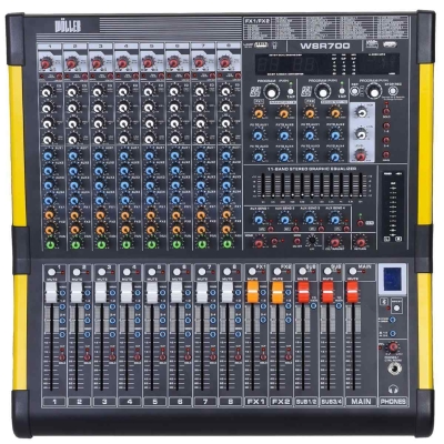 Wöller W8R700FX Power Mixer Amfi - 1