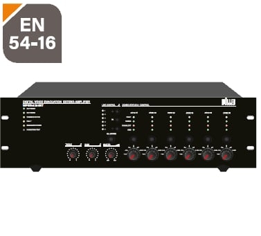 Wöller WPER-6250RT EN54 Acil Anons Merkezi Ünite Router - 1