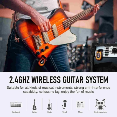 Xvive U2-SNB Gitar Kablosuz Wireless Sistem - 5