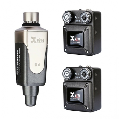 Xvive U4R2 In-Ear Monitör Sistem (2 Alıcılı) - 1