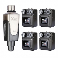 Xvive U4R4 Kablosuz In-Ear Monitör Sistemi (4 Alıcılı) - Xvive