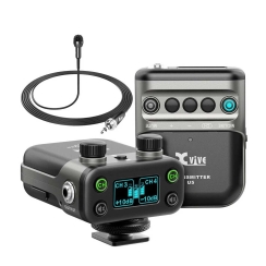 Xvive U5 Kamera DSLR Tek Yaka Kablosuz Mikrofon Seti - Xvive