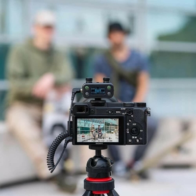 Xvive U5T2 DSLR Kamera Kablosuz İkili Yaka Mikrofon Seti - 2