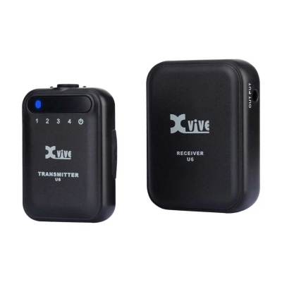 Xvive U6 Kamera DSLR Kablosuz Yaka Mikrofonu - 1