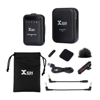 Xvive U6 Kamera DSLR Kablosuz Yaka Mikrofonu - 2