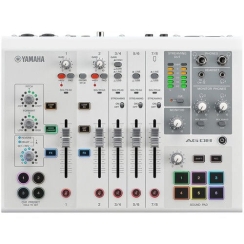 Yamaha AG 08 All In One 8 Kanallı USB Mikser (Beyaz) - 3
